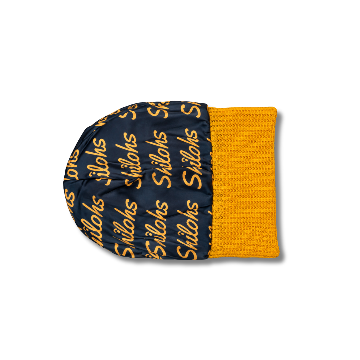 Blue/Gold A&T Satin Beanies