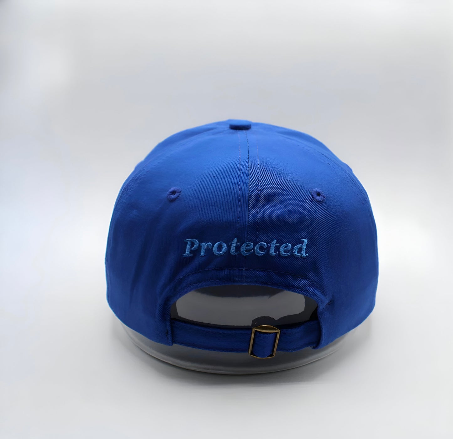Blue Satin-Lined Cap