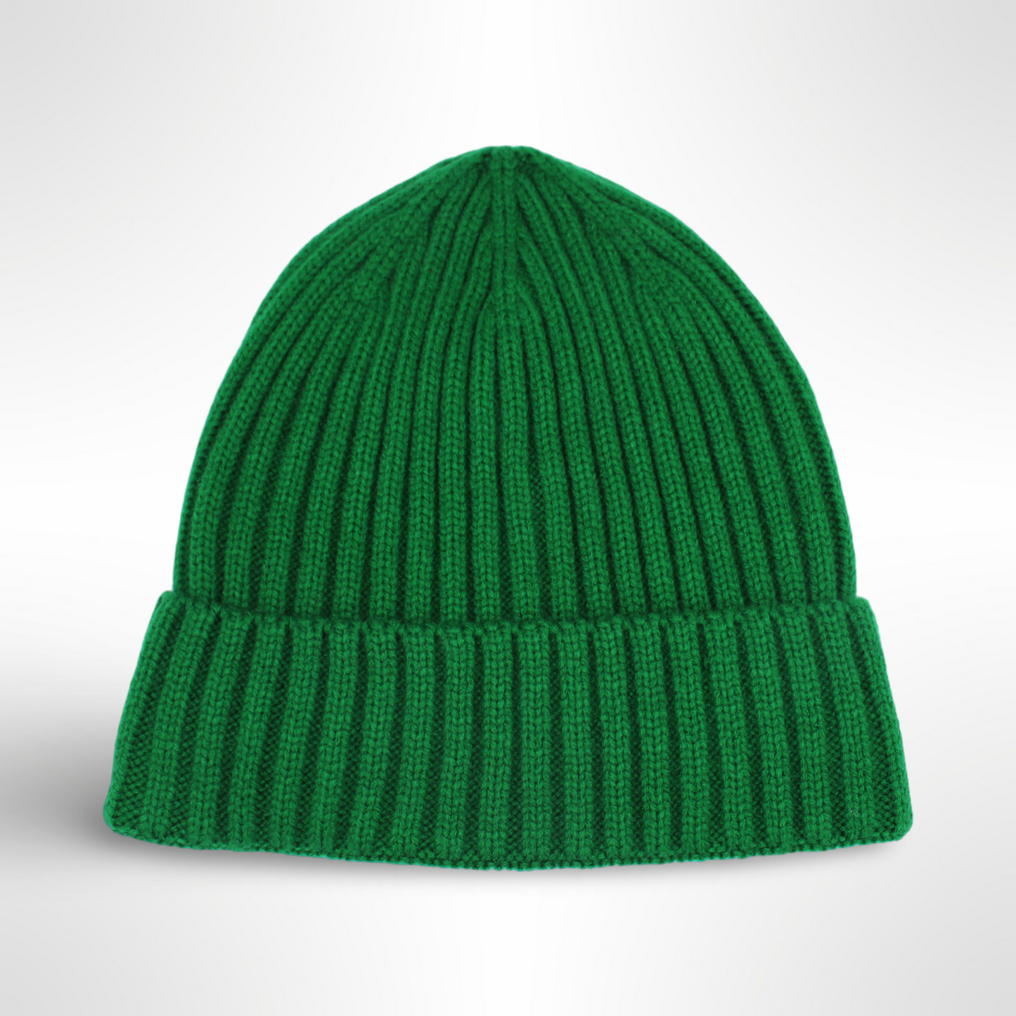 Green Satin-Lined Beanie