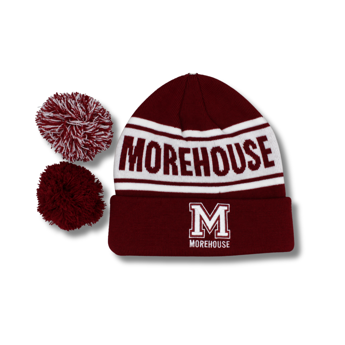 Morehouse Pop 'n' Swap Satin Beanie