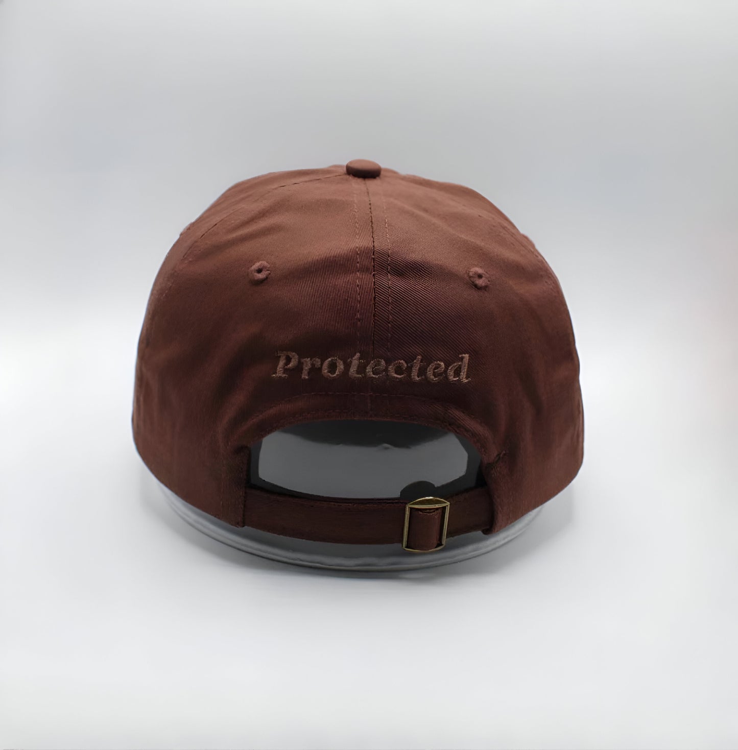 Brown Satin-Lined Cap