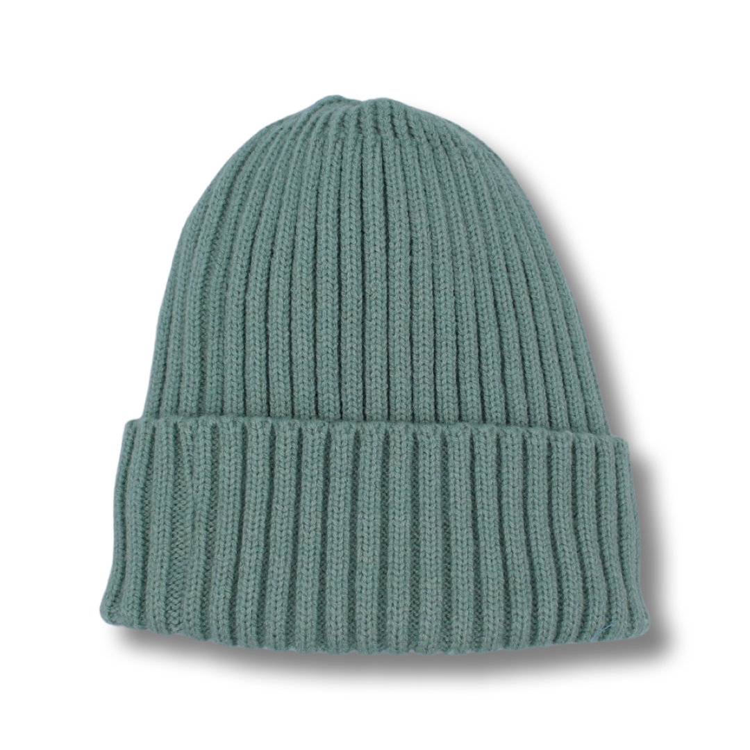 Teal Satin-Lined Beanie - Toddler